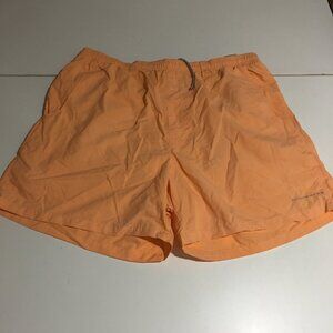 Columbia PFG Shorts Mens XL Omni-Shade Fishing Swim Trunks Outdoors Lined Orange